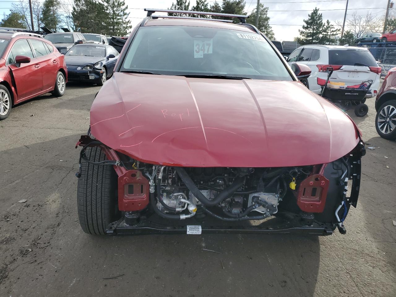 2024 HYUNDAI TUCSON SEL VIN:5NMJBCDE0RH409523