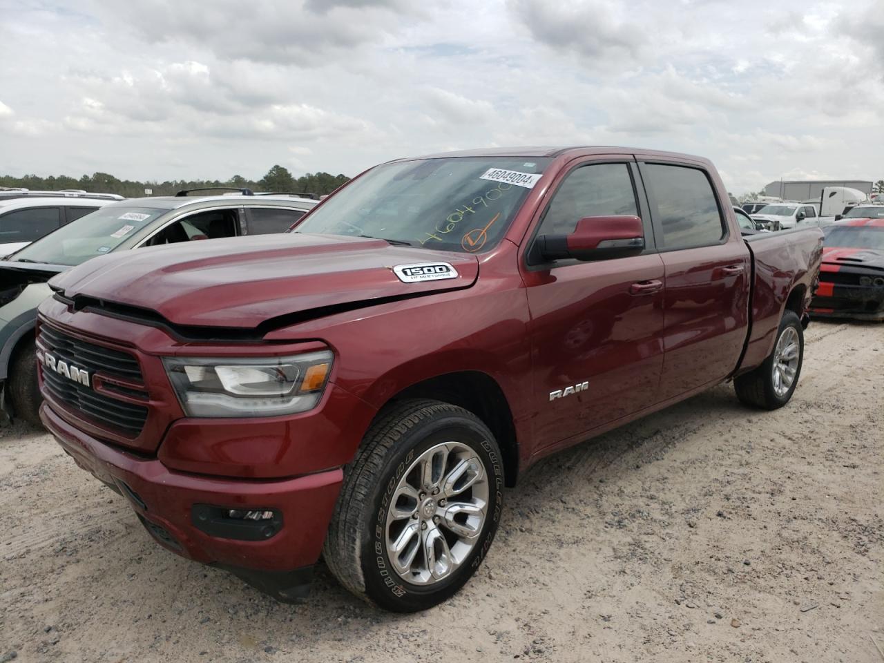 2023 RAM 1500 LARAMIE VIN:1C6SRFRT1PN526804