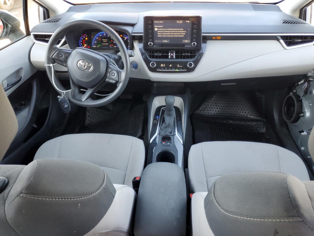 2022 TOYOTA COROLLA LE VIN:JTDEAMDE1NJ040072