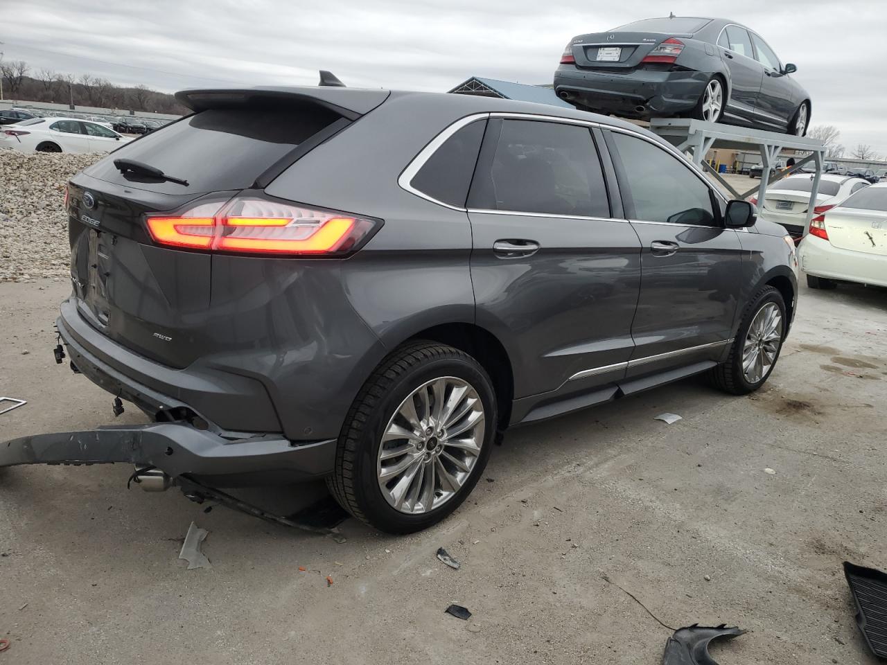 2022 FORD EDGE TITANIUM VIN:2FMPK4K99NBA29297