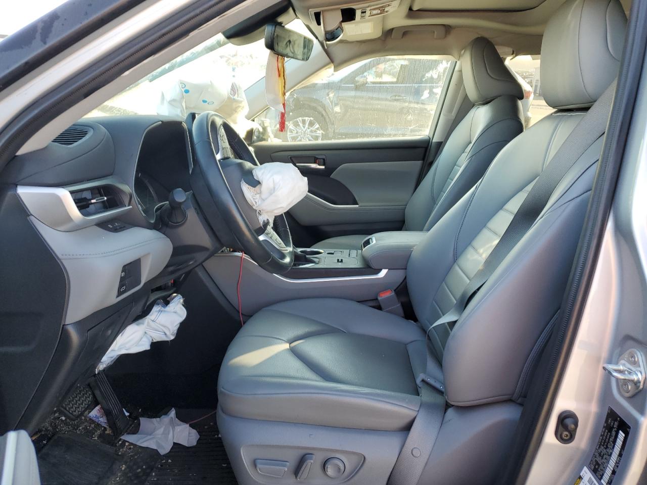 2022 TOYOTA HIGHLANDER HYBRID XLE VIN:5TDGARAH8NS515501