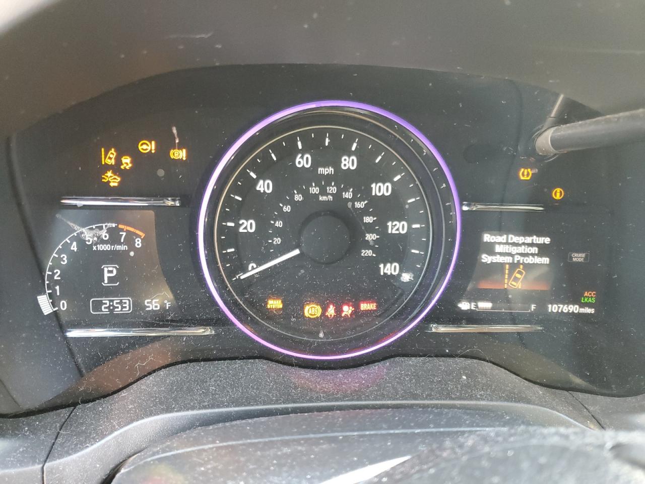 2022 HONDA HR-V EXL VIN:2T1KR32E54C252993