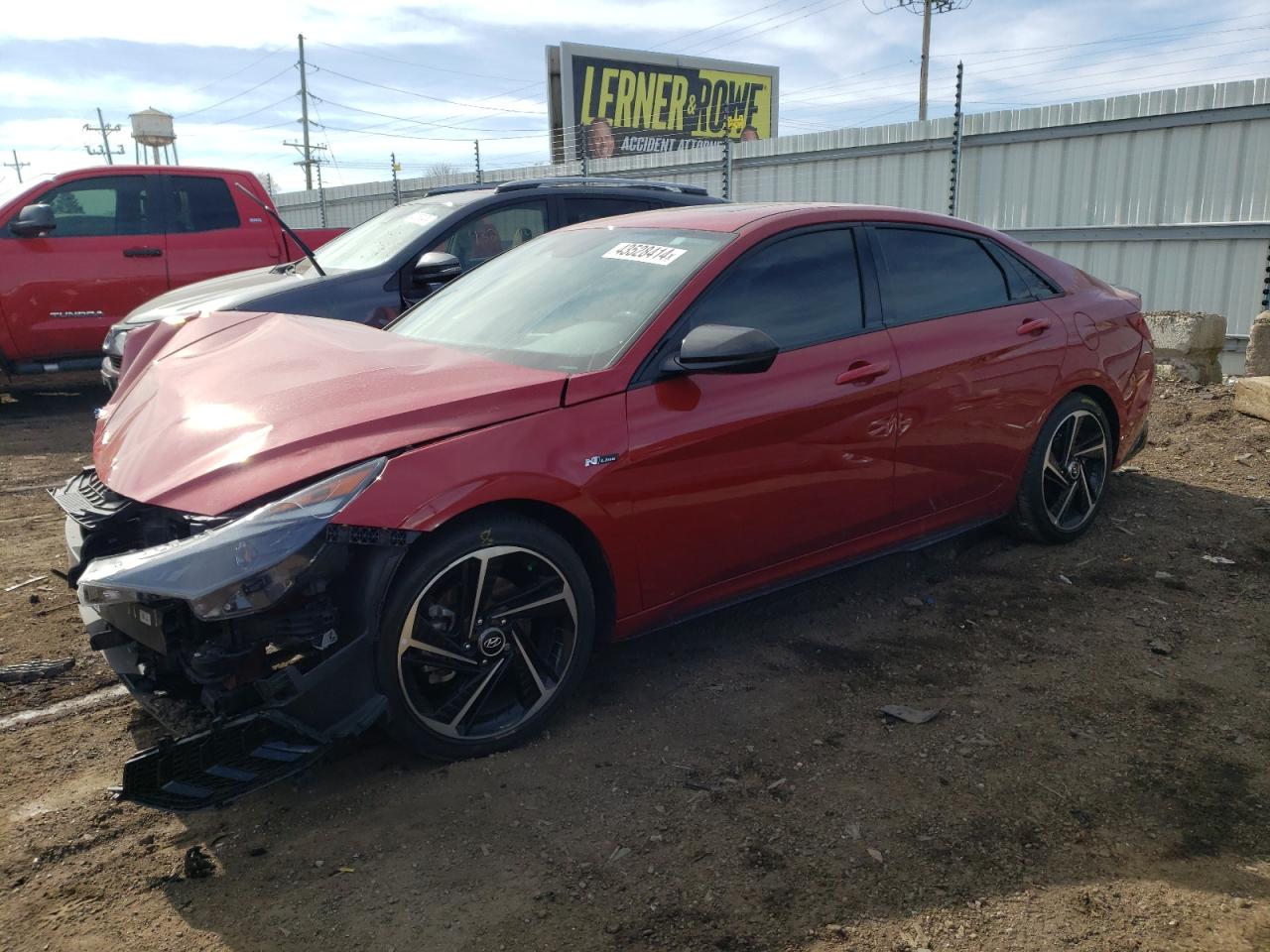 2023 HYUNDAI ELANTRA N LINE VIN:KMHLR4AF7PU415148