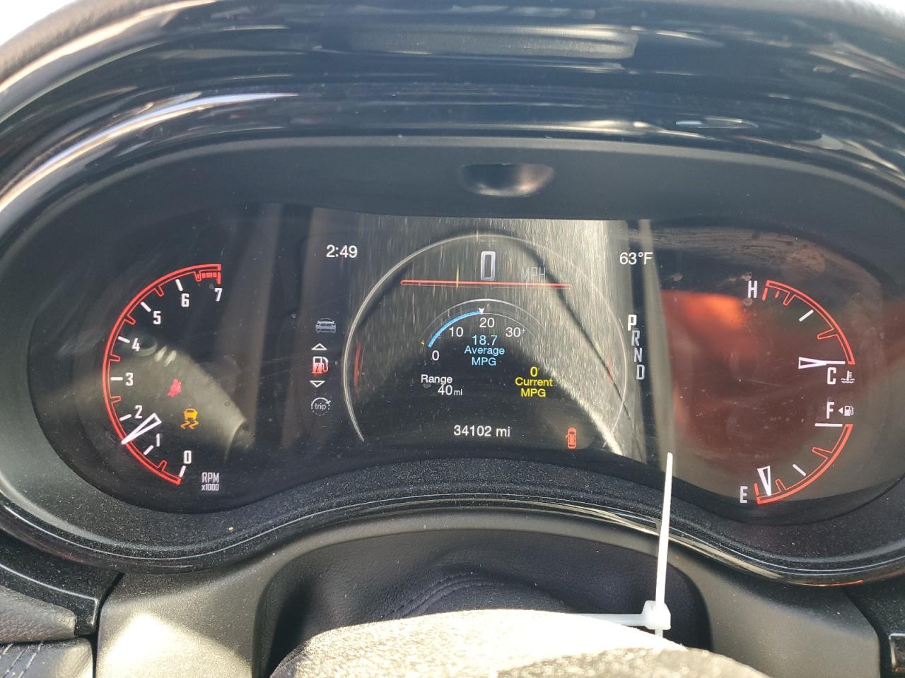 2022 DODGE DURANGO GT VIN:1C4RDJDG9NC108812