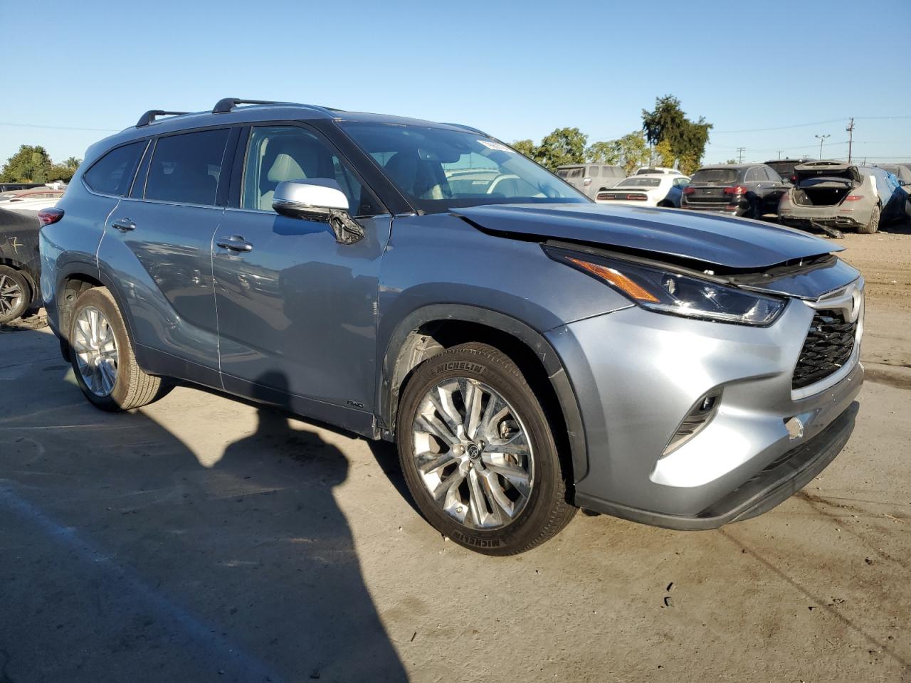 2022 TOYOTA HIGHLANDER HYBRID LIMITED VIN:5TDXBRCH0NS087448
