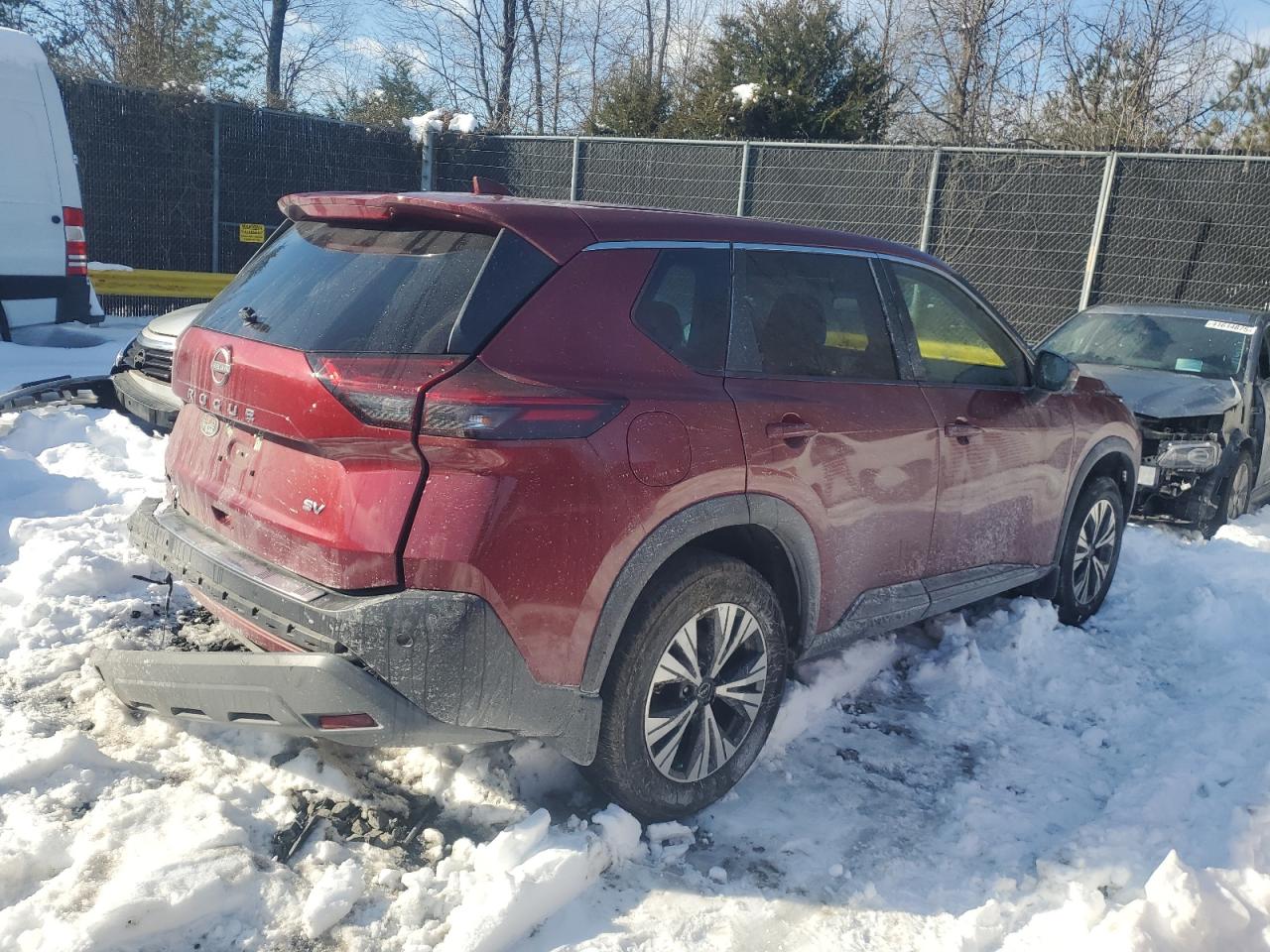 2022 NISSAN ROGUE SV VIN:5N1BT3BA9NC733740