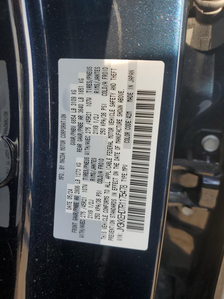 2024 MAZDA CX-90 PREMIUM PLUS VIN:JM3KKEHD7R1175478