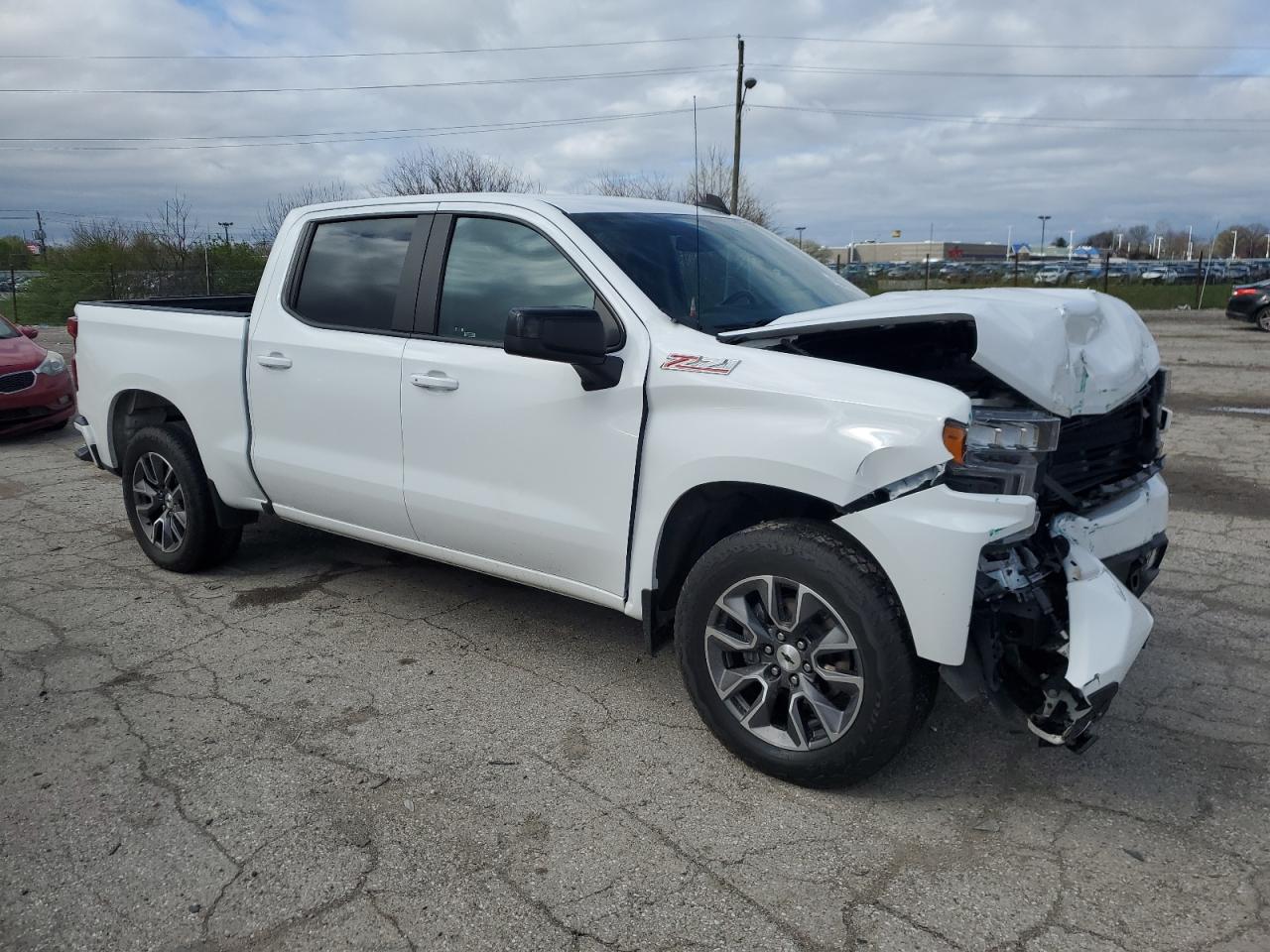 2022 CHEVROLET SILVERADO LTD K1500 RST VIN:3GCUYEEDXNG107529