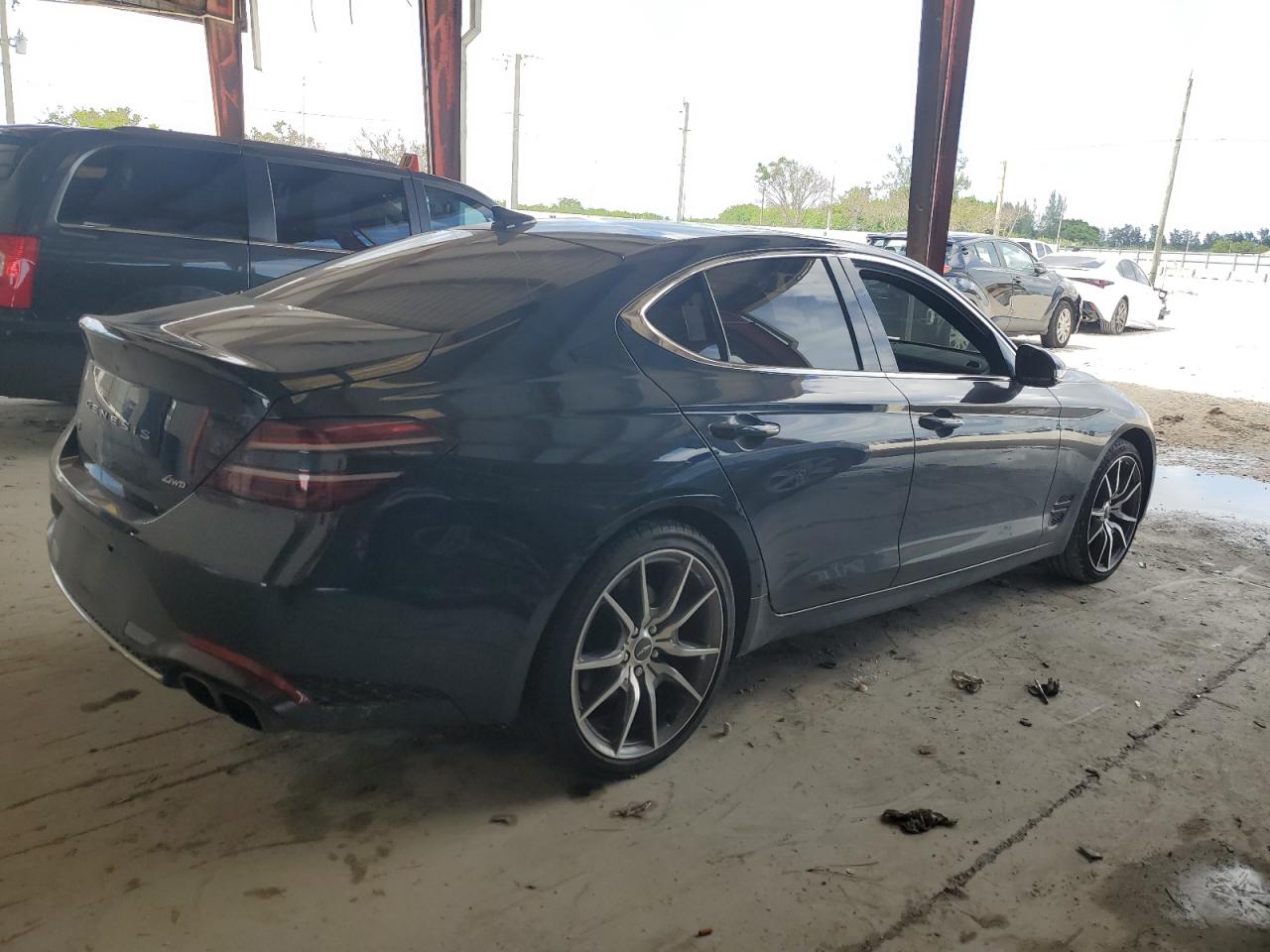 2022 GENESIS G70 BASE VIN:KMTG34TA5NU097991