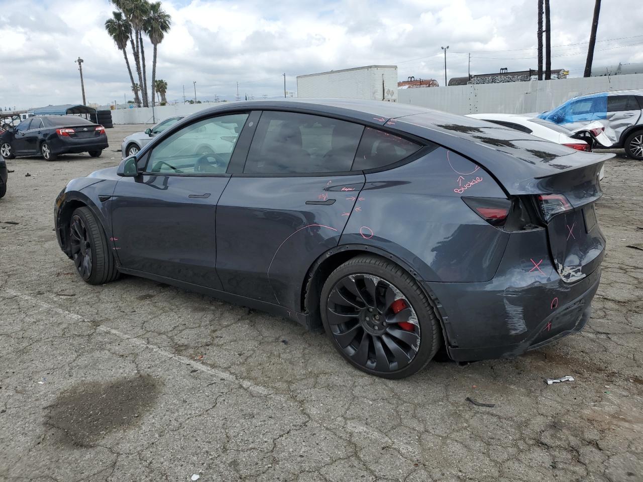 2022 TESLA MODEL Y  VIN:7SAYGDEF3NF406093