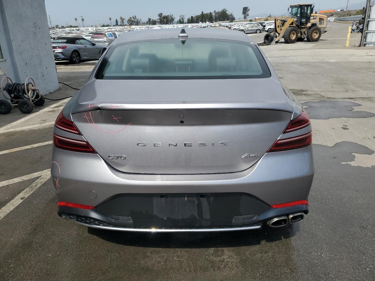 2023 GENESIS G70 BASE VIN:KMTG34TA0PU123657