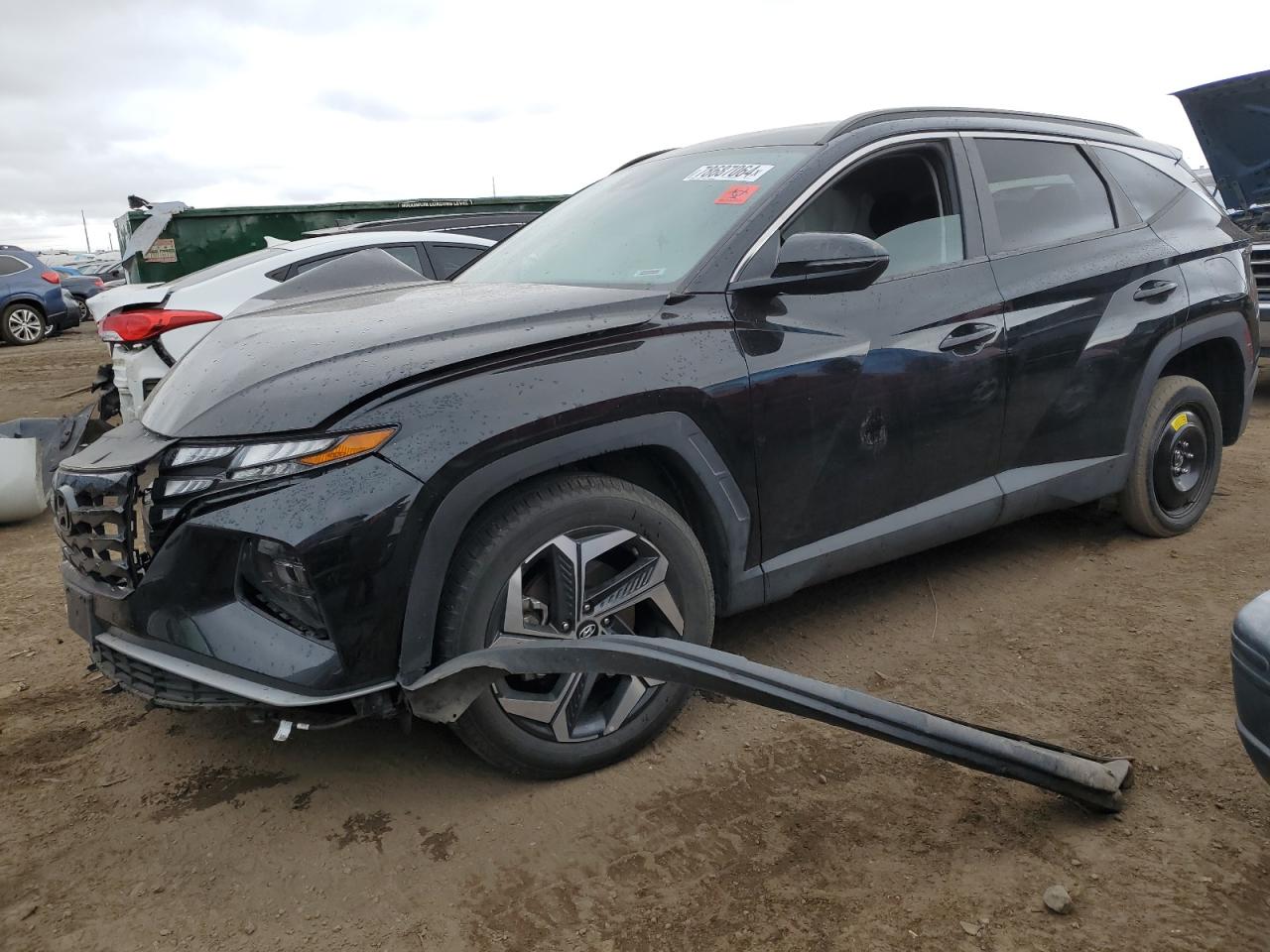2022 HYUNDAI TUCSON SEL VIN:5NMJFCAE9NH019619