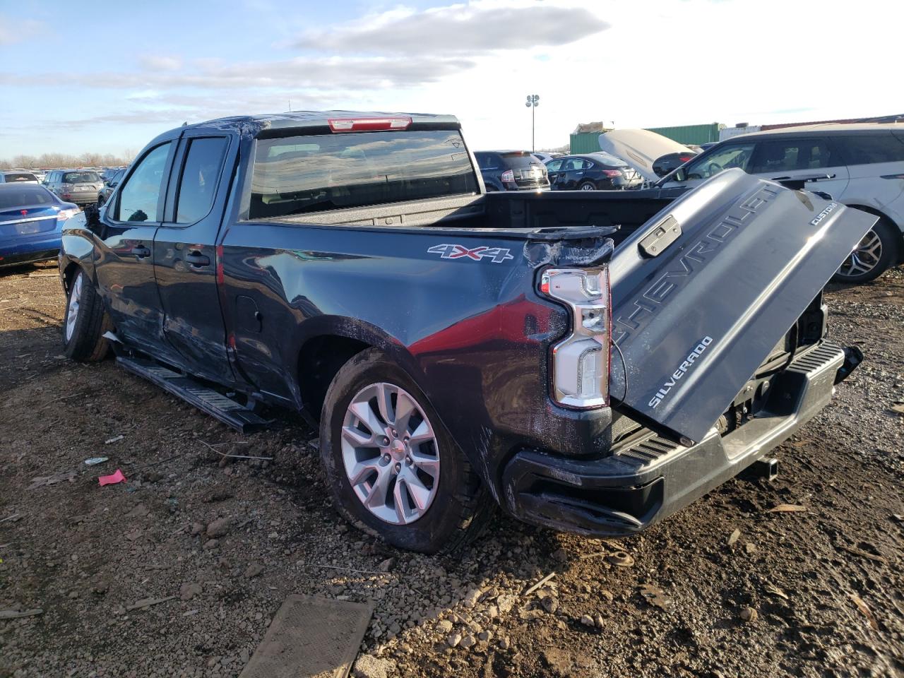 2022 CHEVROLET SILVERADO LTD K1500 CUSTOM VIN:1GCRYBEK6NZ195904