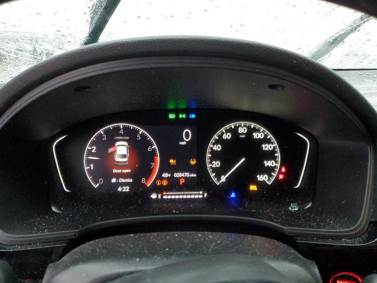 2022 HONDA CIVIC EX VIN:JHMFE1F75NX007061