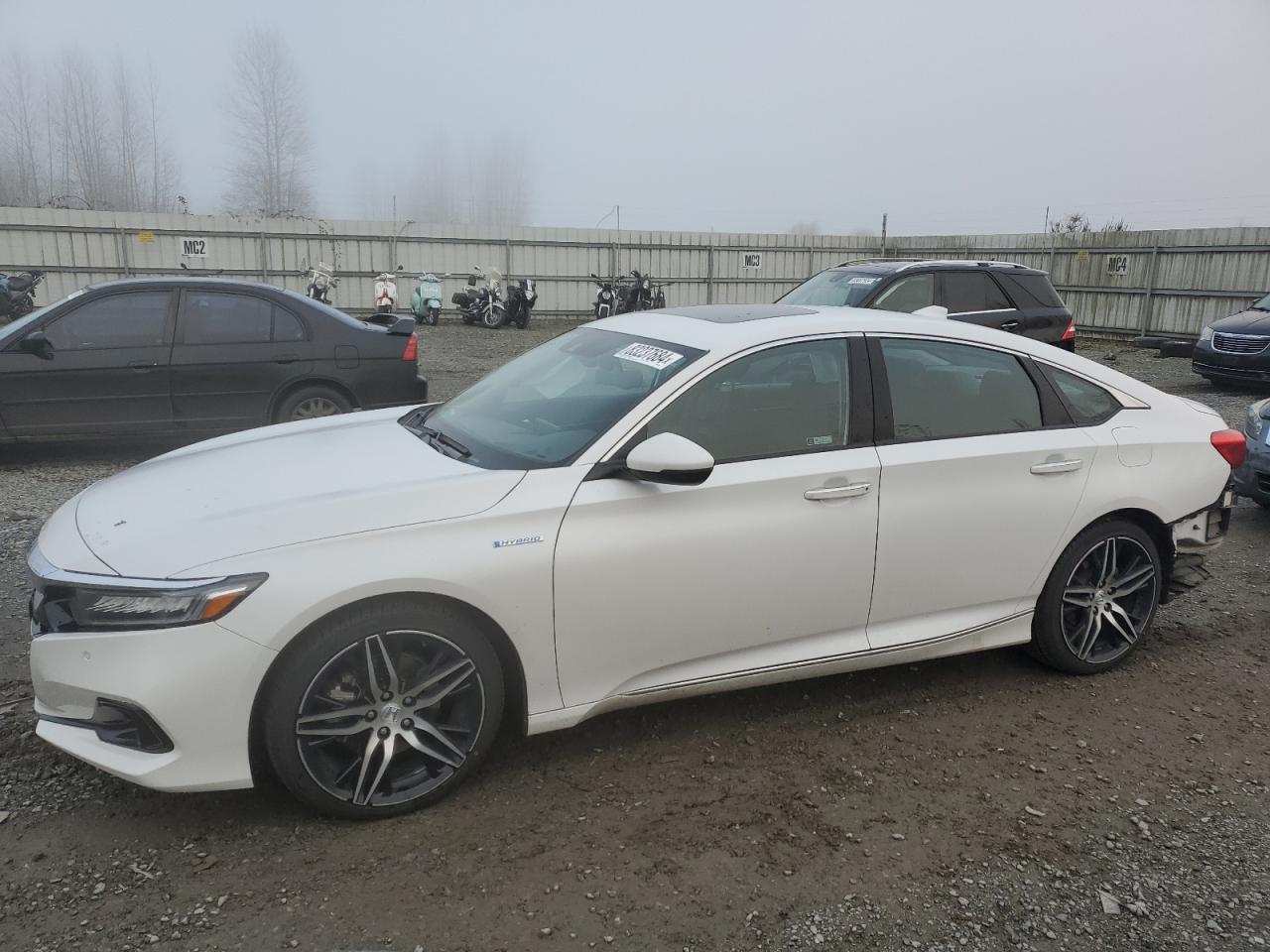 2022 HONDA ACCORD TOURING HYBRID VIN:1HGCV3F99NA009529
