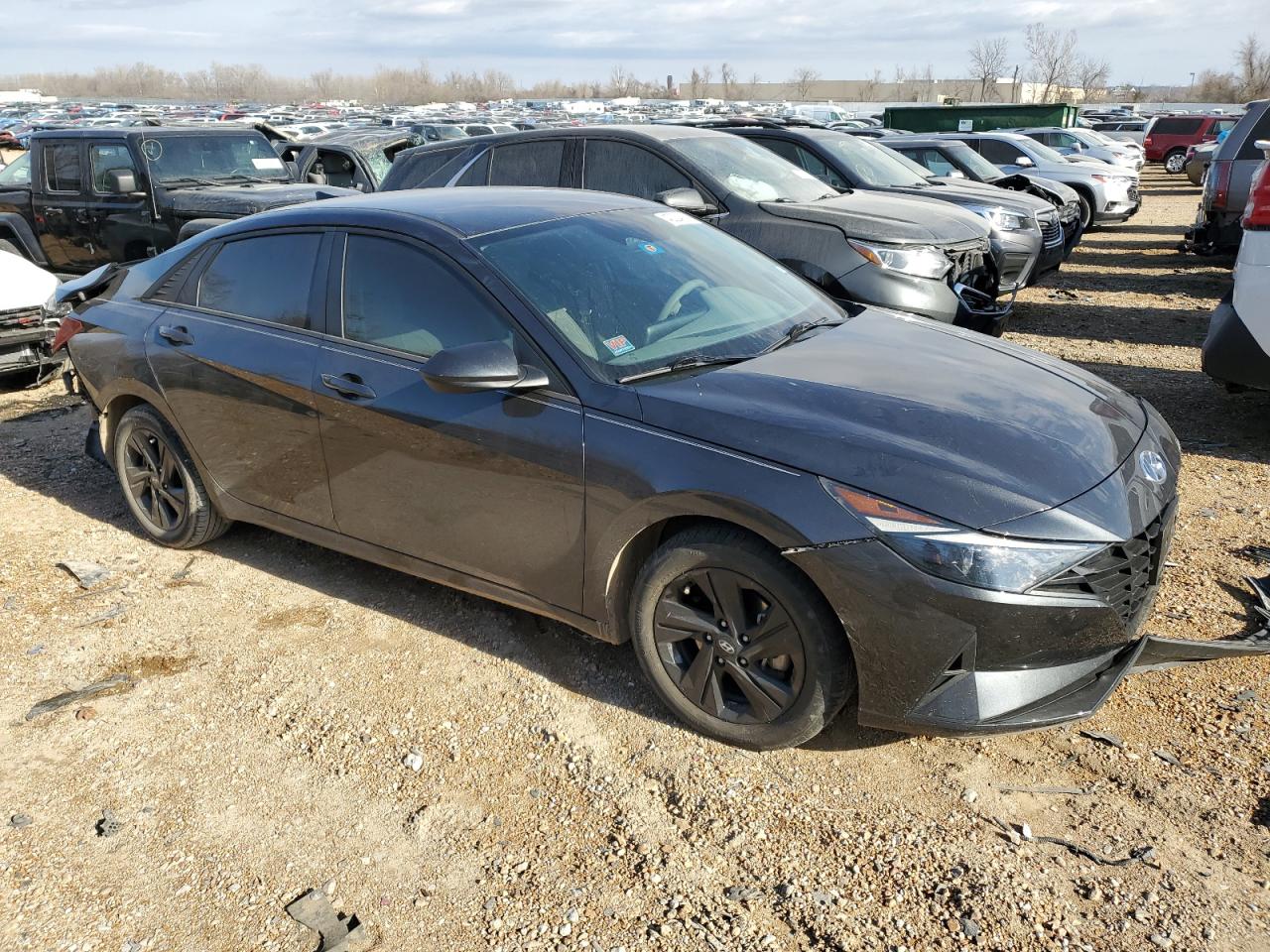 2022 HYUNDAI ELANTRA SEL VIN:5NPLM4AG7NH056807