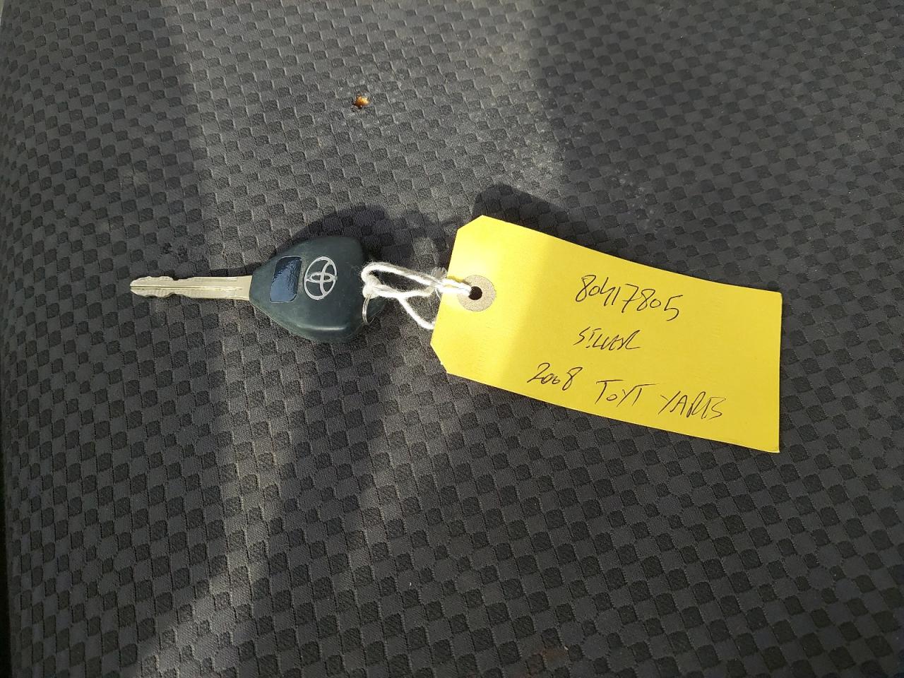 2008 TOYOTA YARIS VIN:JTDBW923084******