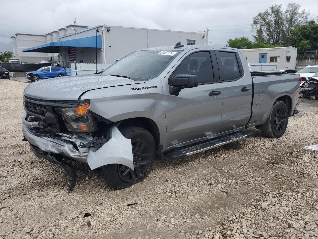 2023 CHEVROLET SILVERADO C1500 CUSTOM VIN:1GCRABEK9PZ277763