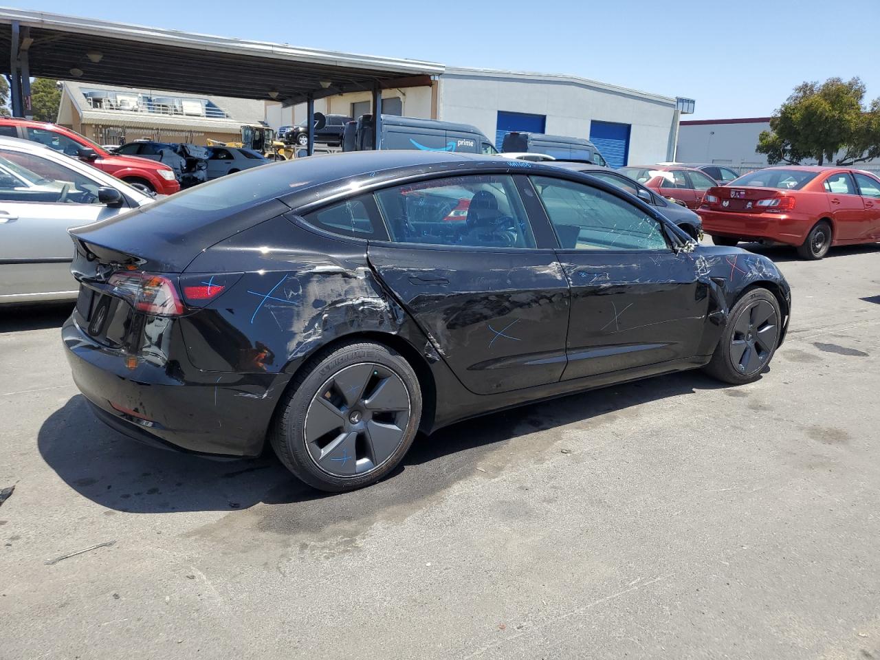 2022 TESLA MODEL 3  VIN:5YJ3E1EA3NF106859