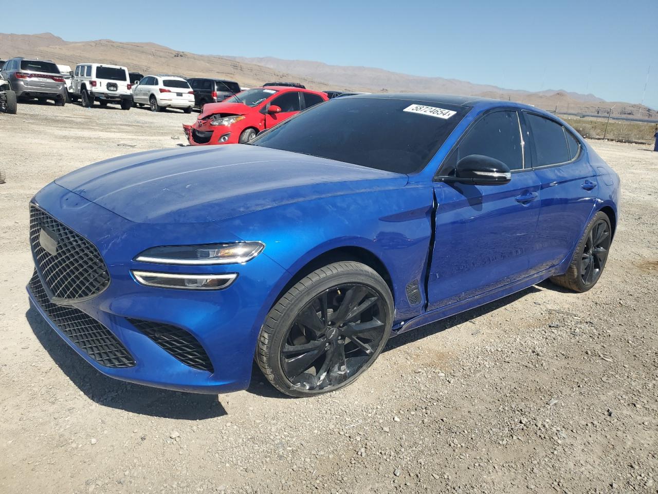 2023 GENESIS G70 BASE VIN:KMTG34TA9PU105285