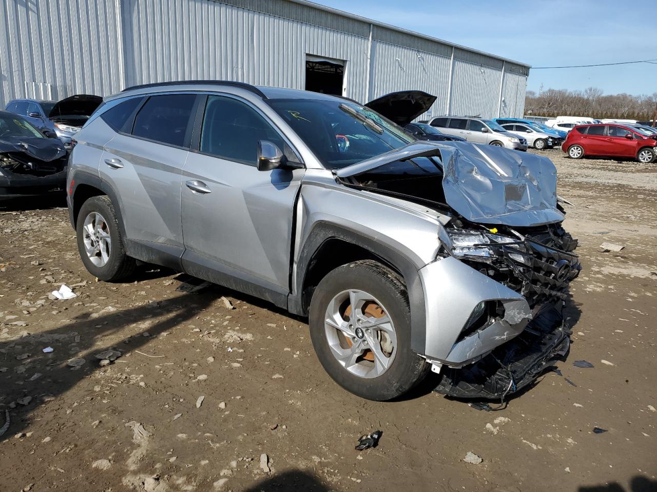 2022 HYUNDAI TUCSON SEL VIN:5NMJBCAE0NH095595