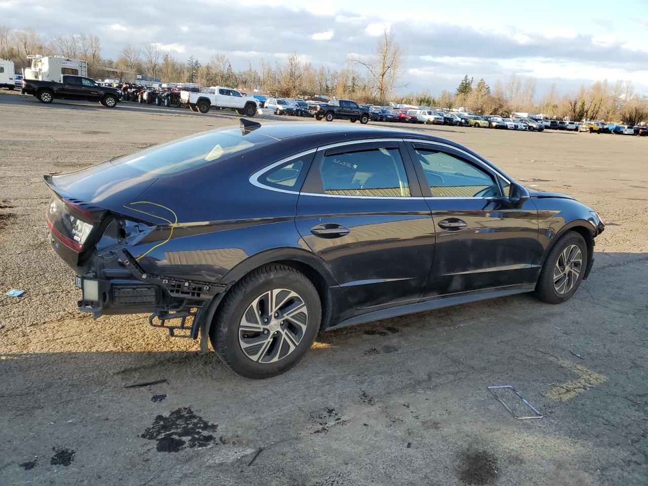 2022 HYUNDAI SONATA HYBRID VIN:KMHL24JJ8NA040815