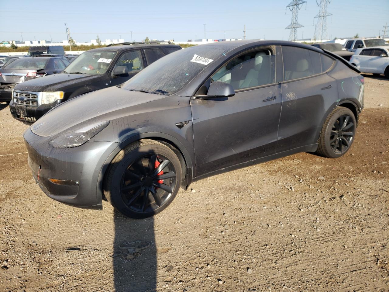 2022 TESLA MODEL Y  VIN:7SAYGDEF1NF505432