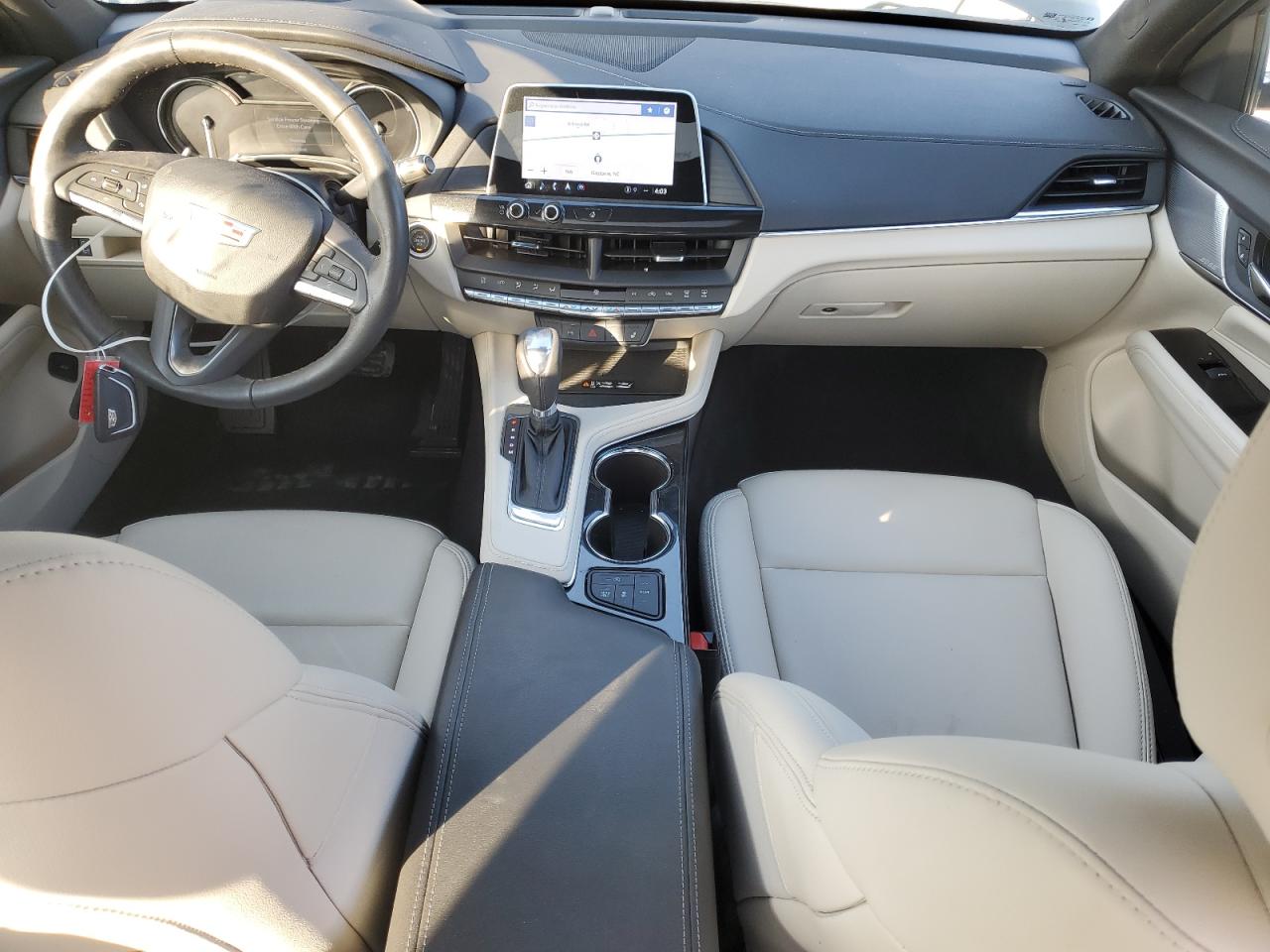 2023 CADILLAC CT4 LUXURY VIN:1G6DJ5RK8P0102580