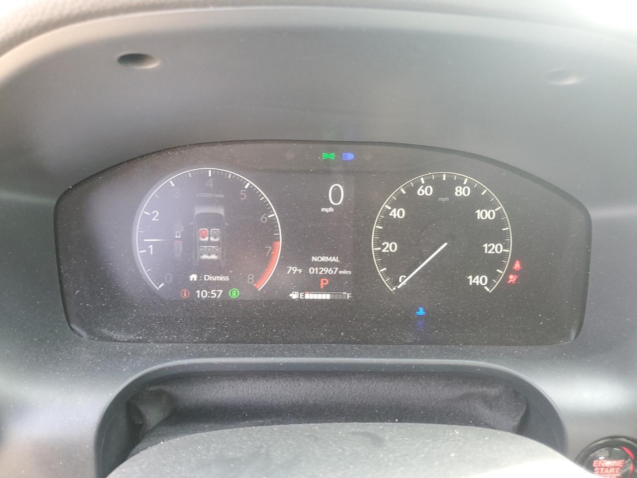 2024 HONDA HR-V SPORT VIN:3CZRZ1H51RM743807