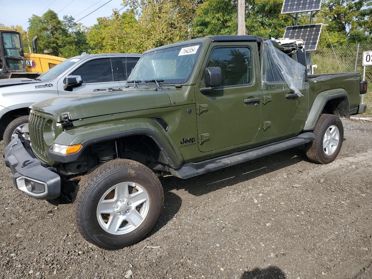 2022 JEEP GLADIATOR SPORT VIN:1C6JJTAMXNL135925