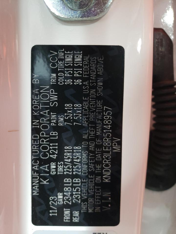 2024 KIA NIRO EX VIN:KNDCR3LE8R5148957