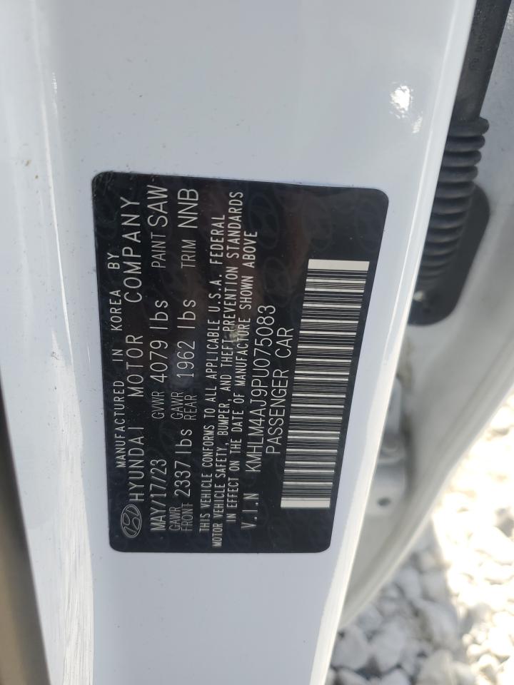 2023 HYUNDAI ELANTRA BLUE VIN:KMHLM4AJ9PU075083