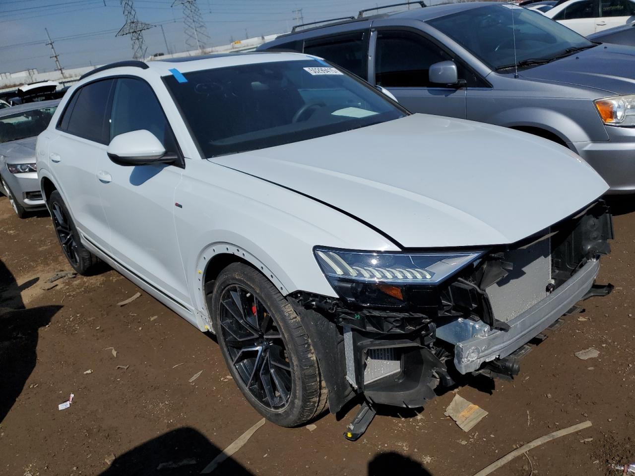 2022 AUDI Q8 PREMIUM PLUS S-LINE VIN:WA1EVBF14ND026730
