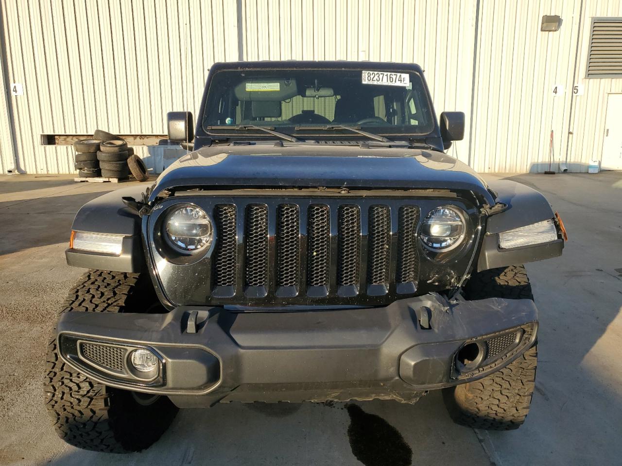 2022 JEEP WRANGLER UNLIMITED SPORT VIN:1C4HJXDG0NW247152