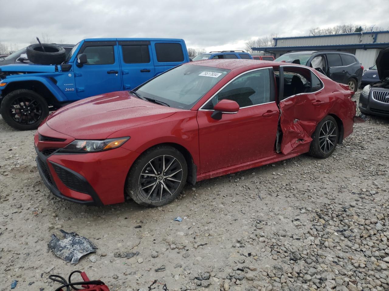 2022 TOYOTA CAMRY SE VIN:4T1T11BK5NU065503