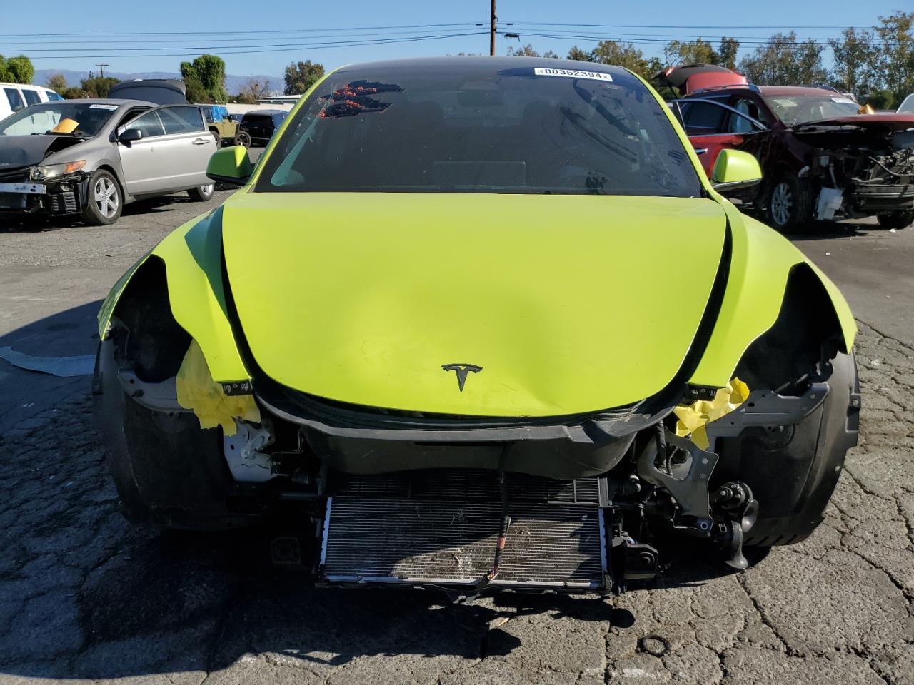2022 TESLA MODEL 3  VIN:5YJ3E1EA3NF359390