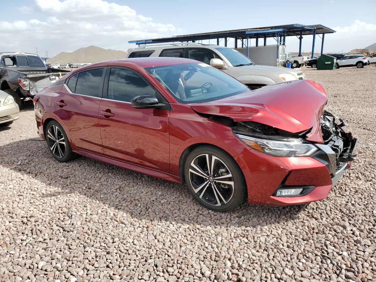 2022 NISSAN SENTRA SR VIN:3N1AB8DV2NY259401
