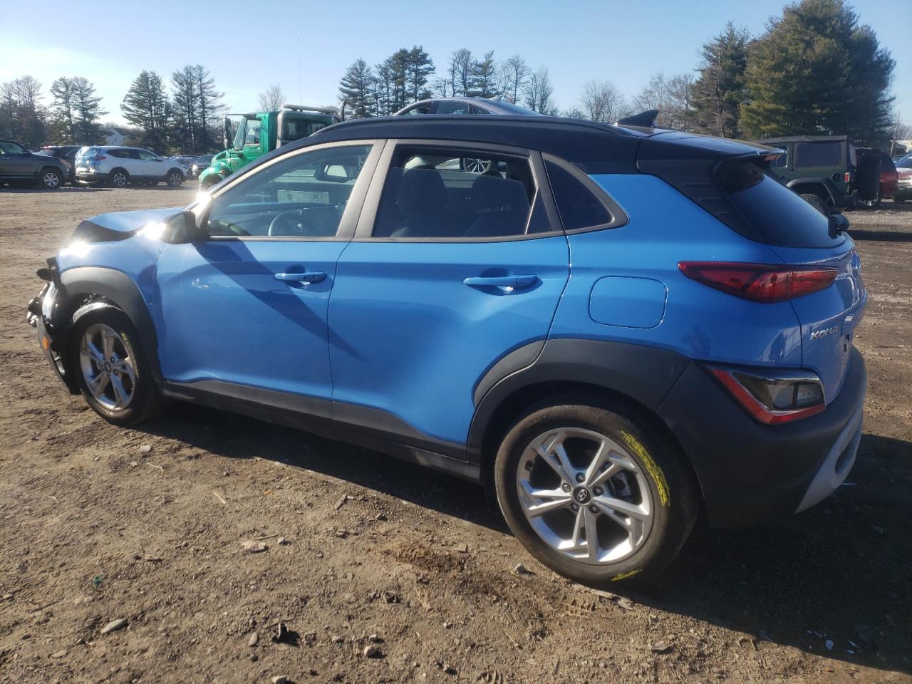 2022 HYUNDAI KONA SEL VIN:KM8K62AB3NU766870