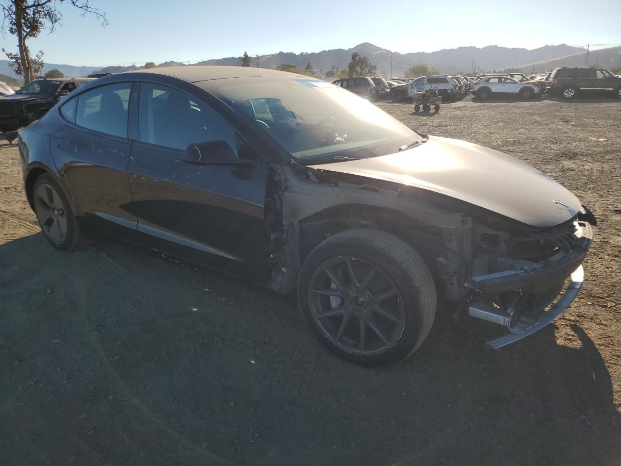2022 TESLA MODEL 3  VIN:5YJ3E1EB6NF198106