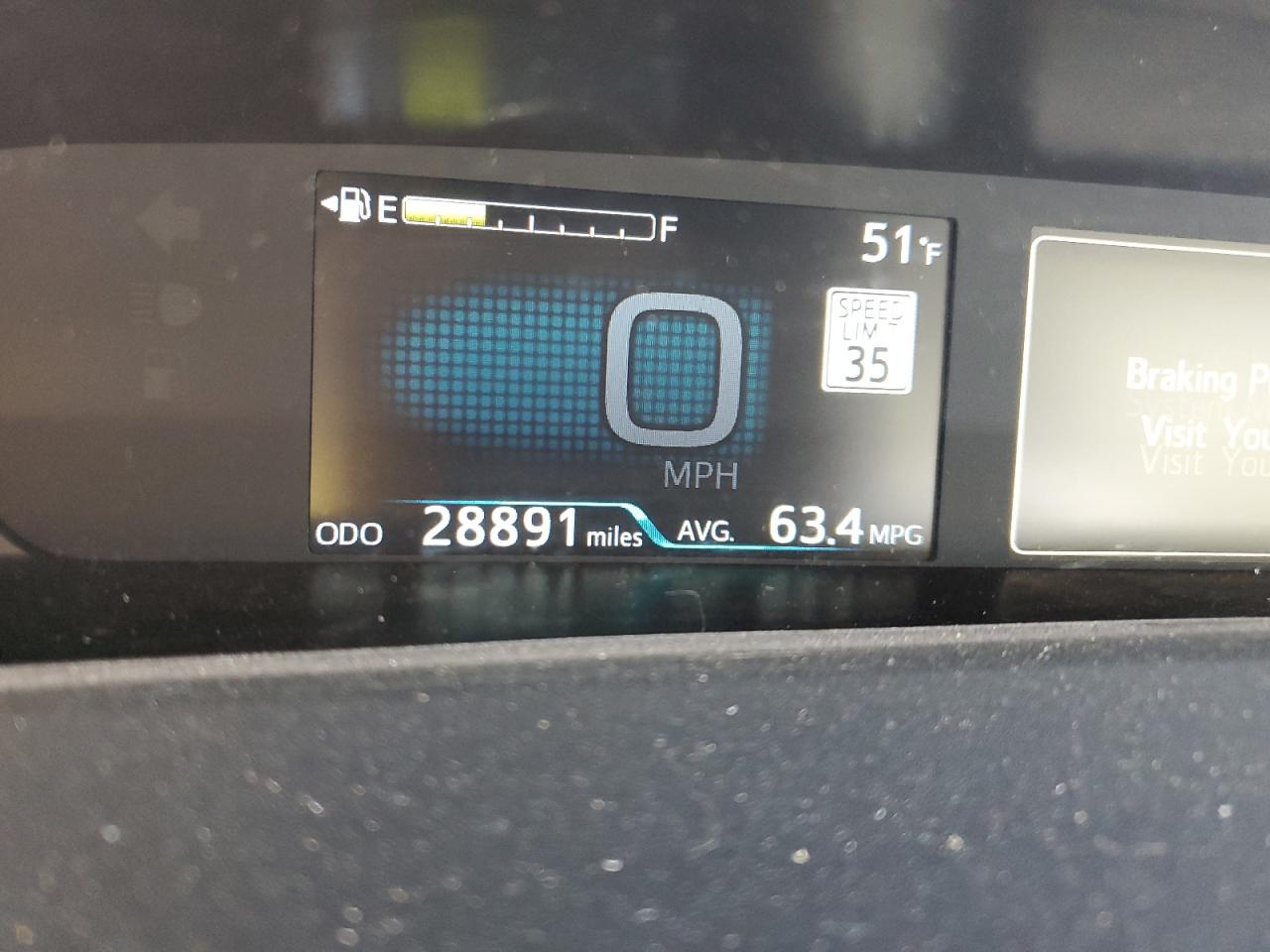 2022 TOYOTA PRIUS NIGHT SHADE VIN:JTDKAMFU5N3180850