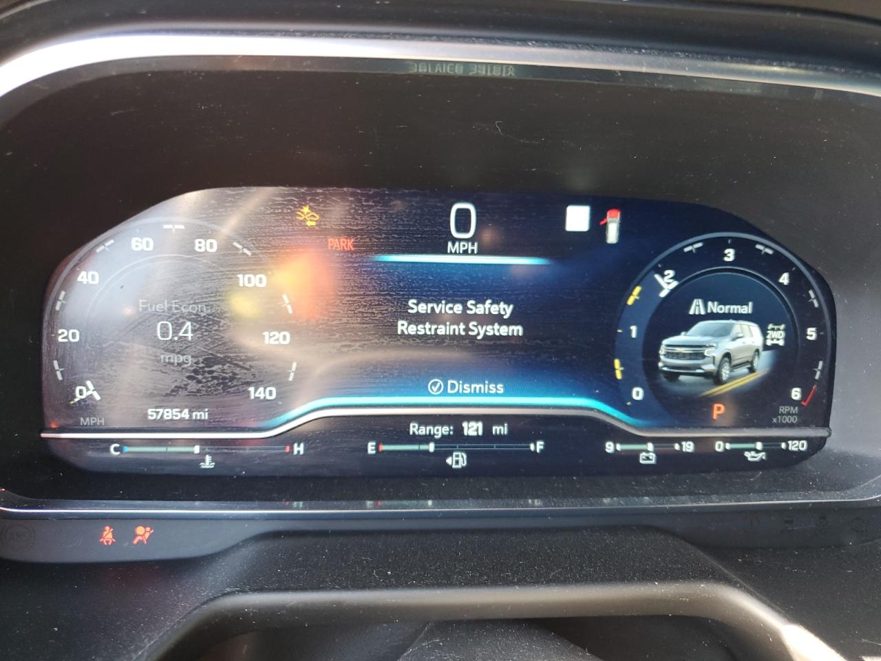 2023 CHEVROLET TAHOE K1500 RST VIN:1GNSKRKD3PR210239