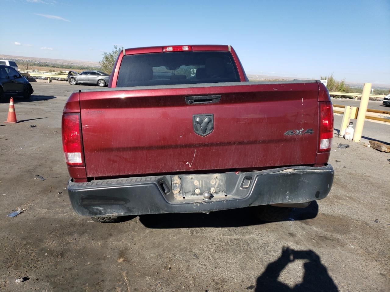 2022 RAM 1500 CLASSIC TRADESMAN VIN:3C6RR7KG0NG331624