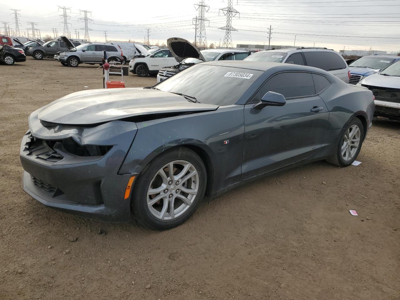 2022 CHEVROLET CAMARO LS VIN:1G1FB1RX2N0105522