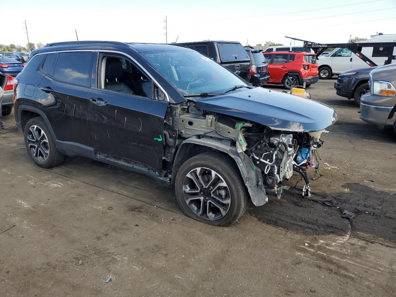 2022 JEEP COMPASS LIMITED VIN:3C4NJDCB5NT205797