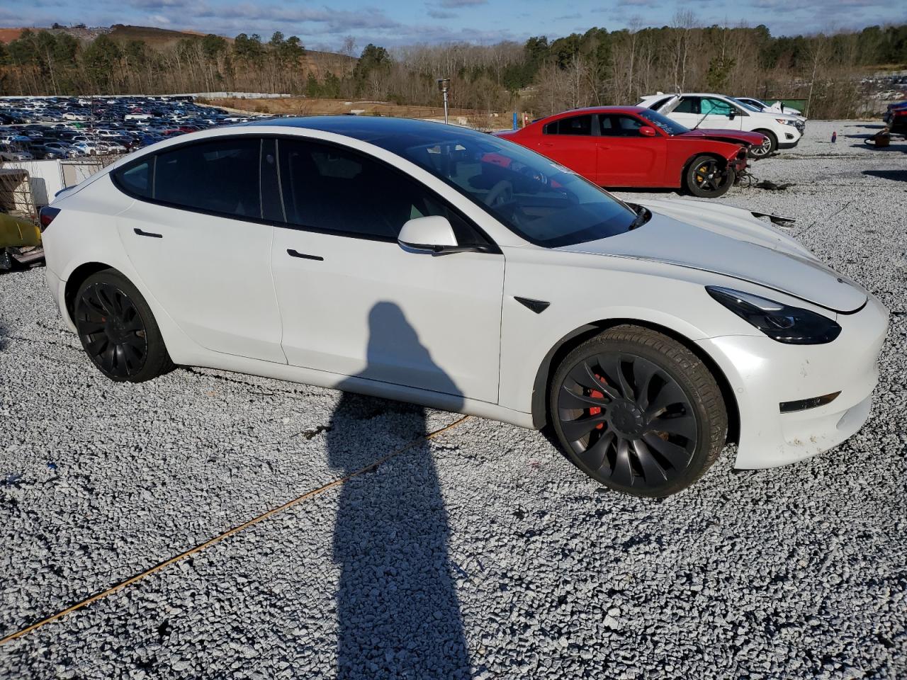 2022 TESLA MODEL 3  VIN:5YJ3E1ECXNF254735
