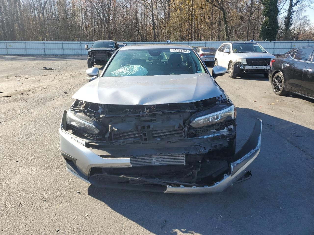 2022 HONDA CIVIC EX VIN:JHMFE1F7XNX008707