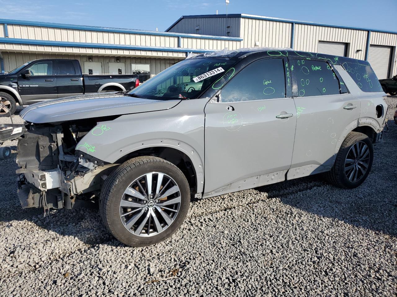 2022 NISSAN PATHFINDER PLATINUM VIN:5N1DR3DH7NC202215