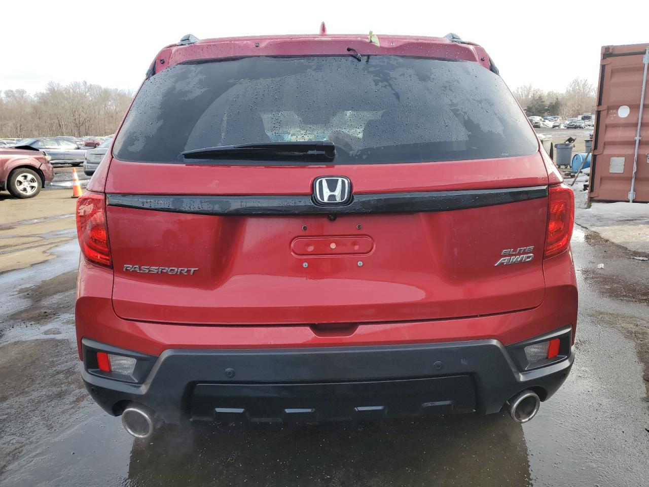 2022 HONDA PASSPORT ELITE VIN:5FNYF8H09NB013794