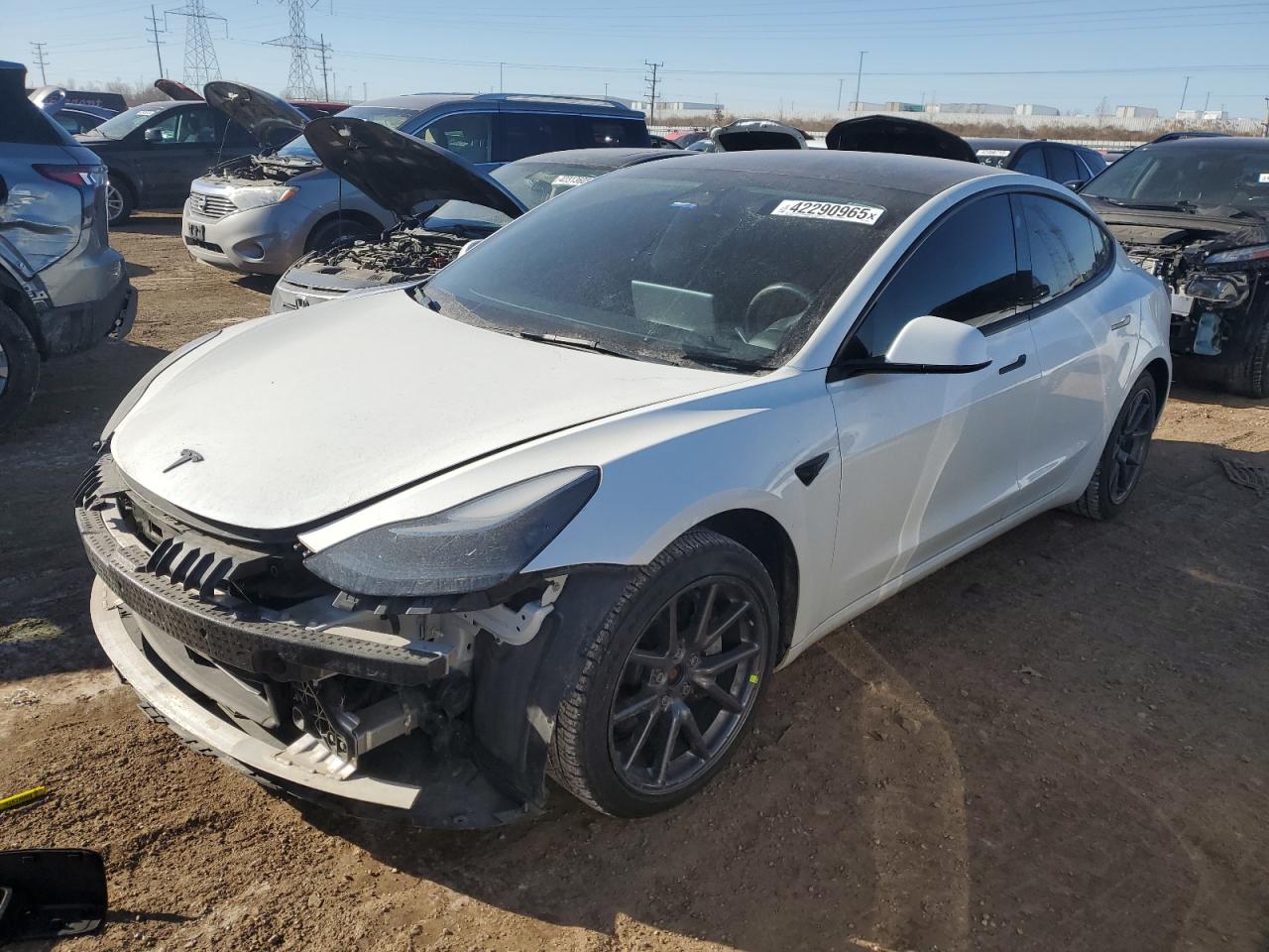 2022 TESLA MODEL 3  VIN:5YJ3E1EB5NF276505