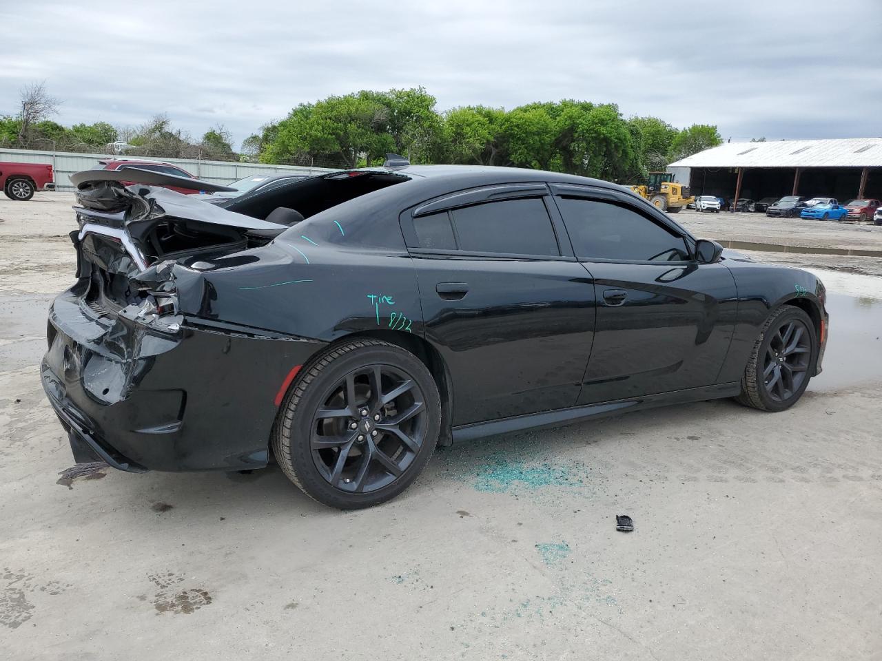 2022 DODGE CHARGER GT VIN:2C3CDXHG3NH169917